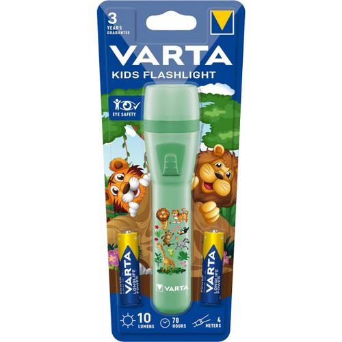 Lanterna LED Varta Kids Flashlight, 10lm, Verde 1 Lanterna LED Varta Kids Flashlight, 10lm, Verde