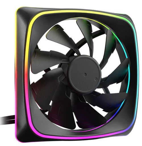 Ventilator Sharkoon Lights, PWM, RGB, 120mm (Negru) 1 Ventilator Sharkoon Lights, PWM, RGB, 120mm (Negru)