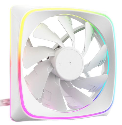 Ventilator Sharkoon Lights, PWM, RGB, 120mm (Alb) 1 Ventilator Sharkoon Lights, PWM, RGB, 120mm (Alb)