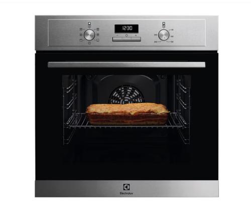 Cuptor incorporabil Electrolux EOH3H40BX, Electric, 65 l, Grill, Timer cu display electronic, Clasa A (Inox antiamprenta)