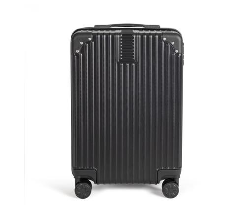 Valiza de cabina cu roti pivotante Livoo VOY007, carcasa rezistenta din ABS (Negru) 1 Valiza de cabina cu roti pivotante Livoo VOY007, carcasa rezistenta din ABS (Negru)