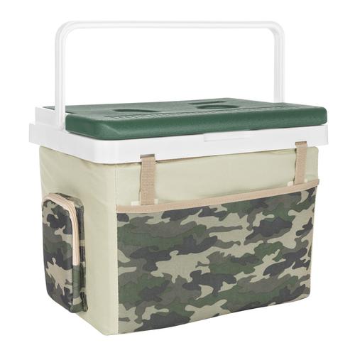 Lada frigorifica de calatorie NOVEEN TTC512 pentru depozitarea bauturilor si a alimentelor, 20l, Verde, Carcasa exterioara pentru izolare termica (Camuflaj) 1 Lada frigorifica de calatorie NOVEEN TTC512 pentru depozitarea bauturilor si a alimentelor, 20l, Verde, Carcasa exterioara pentru izolare termica (Camuflaj)