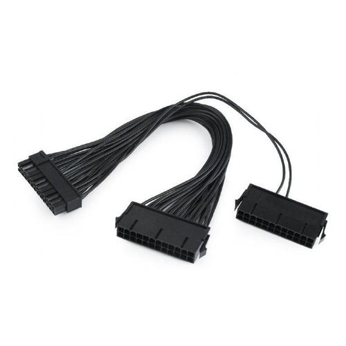 Cablu de alimentare Gembird, 24 pini, 0.3 m, Negru 1 Cablu de alimentare Gembird, 24 pini, 0.3 m, Negru