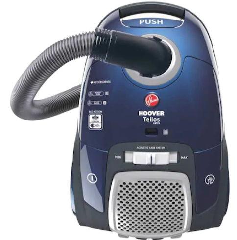 Aspirator cu sac Hoover TX50PET 011, 550 W, 3.5 L (Albastru)