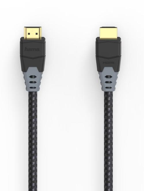 Cablu Hama 205445, HDMI de mare viteza, Plug-Plug, 8K, placat cu aur, 1.5 m 1 Cablu Hama 205445, HDMI de mare viteza, Plug-Plug, 8K, placat cu aur, 1.5 m