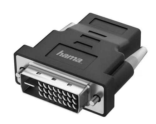 Adaptor DVI - HDMI Hama 200338 (Negru) 1 Adaptor DVI - HDMI Hama 200338 (Negru)