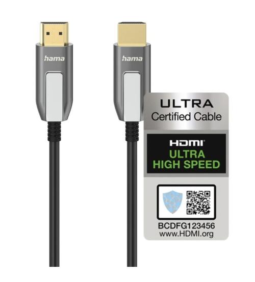 Cablu HDMI Hama 205265, Ultra High Speed, 8K Ultra HD, 10m (Negru) 1 Cablu HDMI Hama 205265, Ultra High Speed, 8K Ultra HD, 10m (Negru)