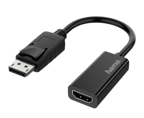 Adaptor DisplayPort - HDMI Hama 200335, Ultra-HD 4K (Negru) 1 Adaptor DisplayPort - HDMI Hama 200335, Ultra-HD 4K (Negru)