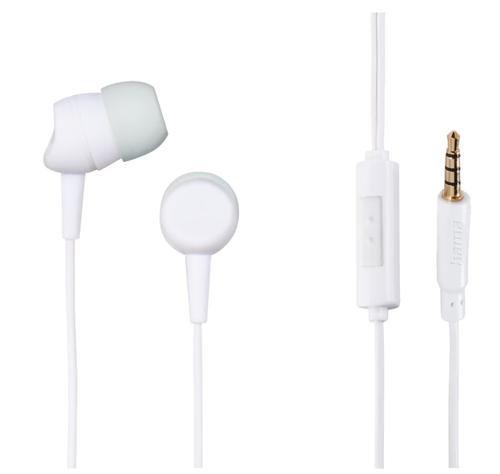 Casti Stereo Hama Kooky, Microfon (Alb) 1 Casti Stereo Hama Kooky, Microfon (Alb)