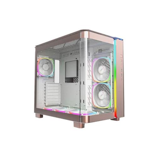 Carcasa Montech King 65 Pro, Middle Tower, tempered glass (Roz) 1 Carcasa Montech King 65 Pro, Middle Tower, tempered glass (Roz)