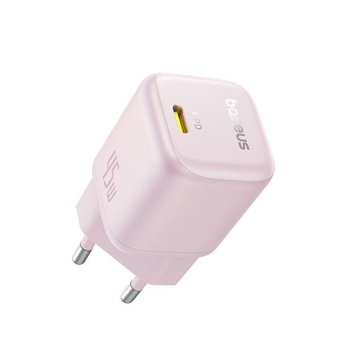 Incarcator retea Baseus PicoGo, 45W, USB-C, Fast Charger (Roz) 1 Incarcator retea Baseus PicoGo, 45W, USB-C, Fast Charger (Roz)