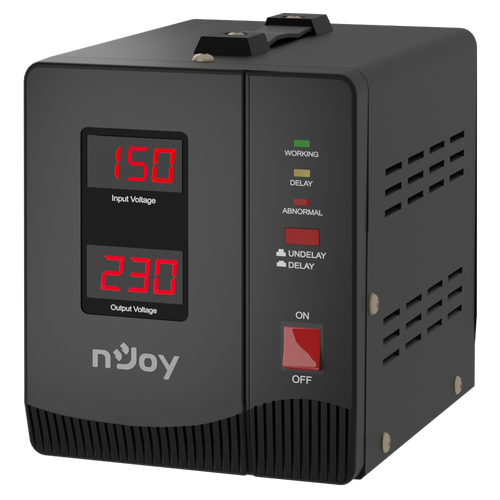 Stabilizator de tensiune nJoy Alvis 2000, 2000VA/1200W, LCD Display 1 Stabilizator de tensiune nJoy Alvis 2000, 2000VA/1200W, LCD Display