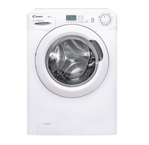 ​Masina de spalat rufe Candy EY 1281DE/1-S, Clasa D, Capacitate 8 kg, 1200 rpm, 16 programe, Tehnologie NFC, Start intarziat, Kilo Detector (Alb)​