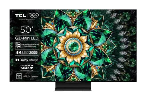Televizor Mini LED TCL 127 cm (50inch) 50Q7C, Ultra HD 4K, Smart TV, WiFi, CI+