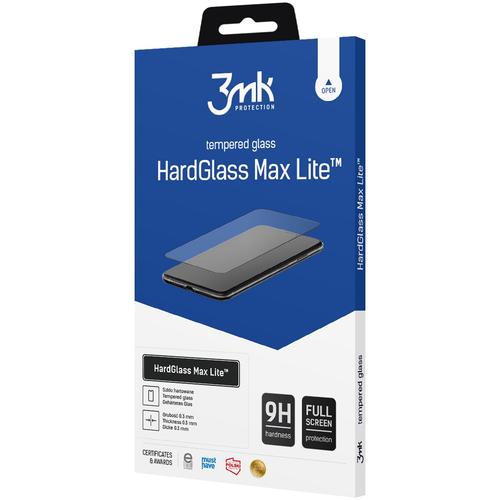 Folie de protectie 3MK HardGlass Max Lite pentru Apple iPhone 12 / Apple iPhone 12 Pro (Negru) 1 Folie de protectie 3MK HardGlass Max Lite pentru Apple iPhone 12 / Apple iPhone 12 Pro (Negru)