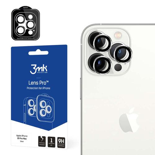 Folie de protectie camera 3mk Lens Protection Pro Silver pentru iPhone 15 Pro Max 1 Folie de protectie camera 3mk Lens Protection Pro Silver pentru iPhone 15 Pro Max