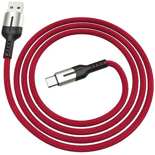 Cablu Date si Incarcare Lamtech, USB la Type-C, 5A, 1.2m, Rosu 1 Cablu Date si Incarcare Lamtech, USB la Type-C, 5A, 1.2m, Rosu