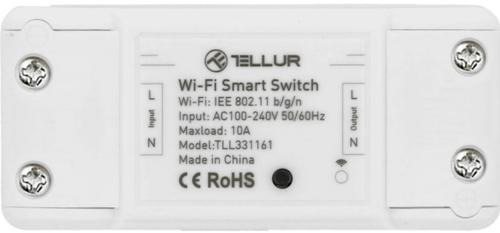Intrerupator WiFi Tellur TLL331161, de linie, 2200W (Alb) 1 Intrerupator WiFi Tellur TLL331161, de linie, 2200W (Alb)