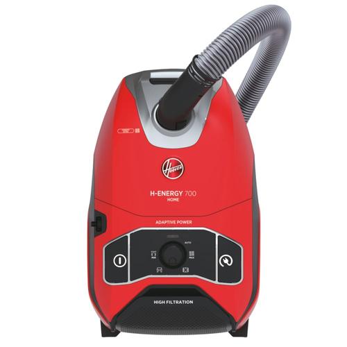 Aspirator cu sac Hoover H-ENERGY 700 HE710HM 011, 850 W, Sac 6 l, Filtru EPA (Rosu)