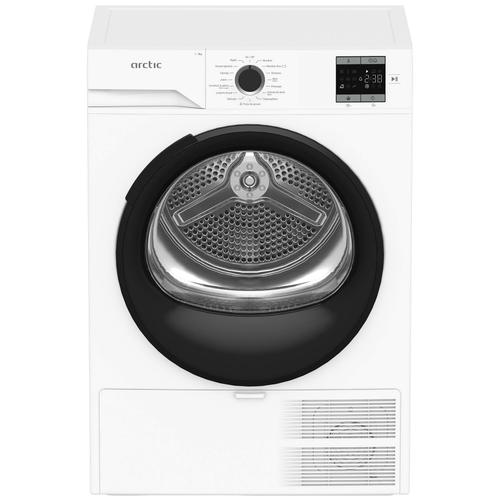 Uscator de rufe Arctic A2T19239W, Pompa de caldura, 9 kg, 15 programe, Clasa A++, Aqua Surf (Alb)