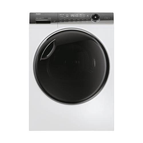​Uscator de rufe Haier HD100-A2979NU1-S, Pompa de caldura, 10 kg, Clasa E, Dry Sensor, iRefresh, iTime, Full Time Reverse, Pillow Drum, Iluminare tambur (Alb)​