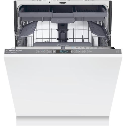 ​Masina de spalat vase incorporabila Candy CI 4C4F1A, 14 seturi, Clasa C, 8 programe, Wi-Fi, Motor  Inverter, Maxi Tub, Snap&Wash, hOn (Alb)​