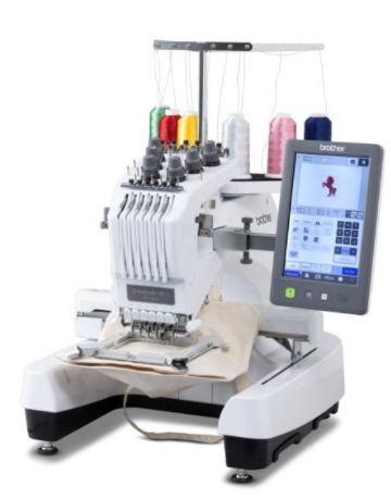 Masina de brodat semi-profesionala Brother PR680W, 763 modele, 50 fonturi, Wi-fi (Alb) 1 Masina de brodat semi-profesionala Brother PR680W, 763 modele, 50 fonturi, Wi-fi (Alb)