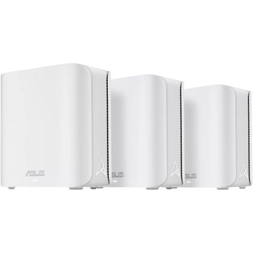 Sistem Wi-Fi Mesh ASUS ZenWiFi BD4(W-3-PK), BE3600, Dual-Band, acoperire 600 metri patrati, Quad-Core 1.5GHz CPU, 128MB-512MB Flash-RAM, 2.5G dual-port, AiProtection Pro, Adaptive QoS, VPN server-client, Beamforming, UTF-8 SSID, AiMesh