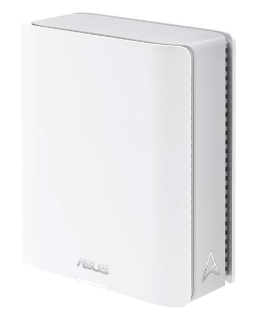 Router Mesh Wireless ASUS ZenWiFi BT8(W-1-PK), BE14000, Tri-Band, acoperire 280 metri patrati, Tri-Core 1.8GHz CPU, 128MB-1GB Flash-RAM, 2.5G dual-port, Smart Home Master SSIDs, AiProtection Pro, Adaptive QoS, VPN server-client, Beamforming, AiMesh