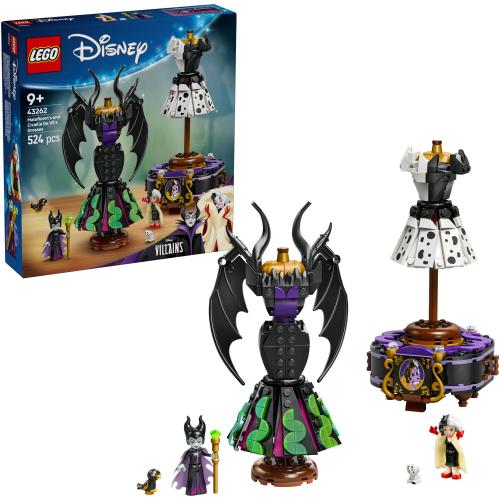 LEGO® Disney - Rochiile lui Maleficent si Cruella De Vil 43262, 524 piese 1 LEGO® Disney - Rochiile lui Maleficent si Cruella De Vil 43262, 524 piese