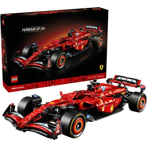 LEGO® Technic - Masina F1 Ferrari SF-24 42207, 1362 piese 1 LEGO® Technic - Masina F1 Ferrari SF-24 42207, 1362 piese