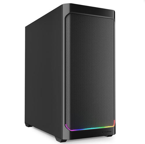 Carcasa Sharkoon AK4 RGB, ATX, fara sursa (Negru) 1 Carcasa Sharkoon AK4 RGB, ATX, fara sursa (Negru)