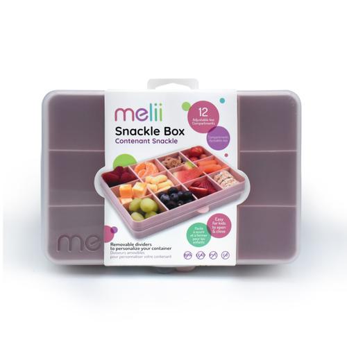 Cutie Melii Snack, 4 compartimente de 114 ml, Roz 1 Cutie Melii Snack, 4 compartimente de 114 ml, Roz