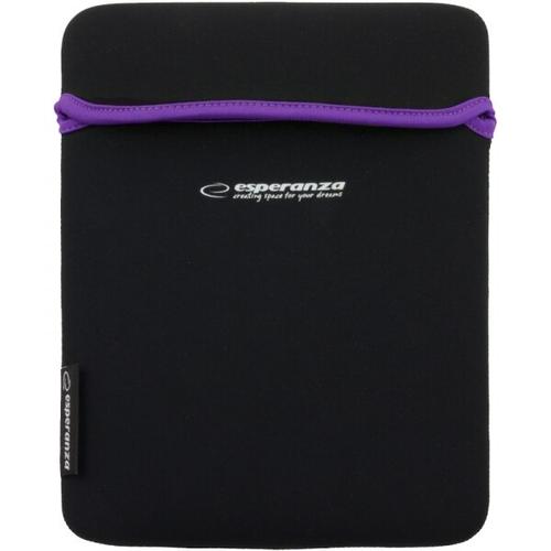 Husa de protectie Esperanza ET172V pentru tableta 9.7'', Neopren, Negru