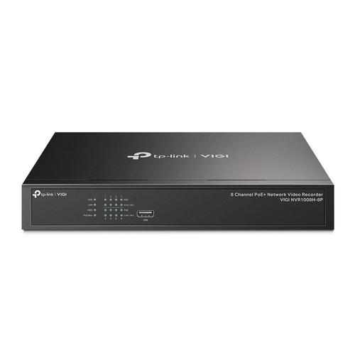 NVR TP-Link VIGI NVR1008H-8P, 8 canale, 8 MP, plug & play, PoE 1 NVR TP-Link VIGI NVR1008H-8P, 8 canale, 8 MP, plug & play, PoE