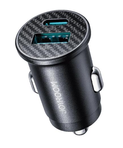 Incarcator Auto Joyroom JR-CCN16 Mini, 12W, 2.4A, 1 x USB-A - 1 x USB-C, Negru 1 Incarcator Auto Joyroom JR-CCN16 Mini, 12W, 2.4A, 1 x USB-A - 1 x USB-C, Negru