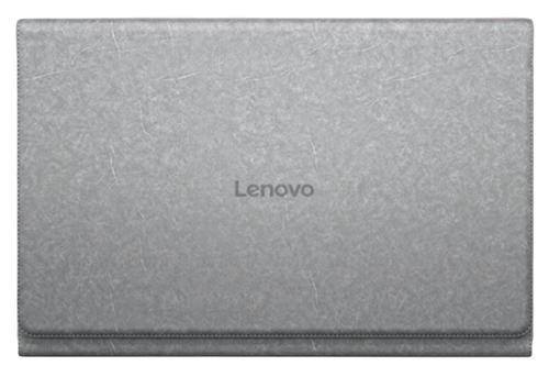 Husa tableta Lenovo Tab Plus Sleeve ZG38C05800, Piele artificiala (Gri)