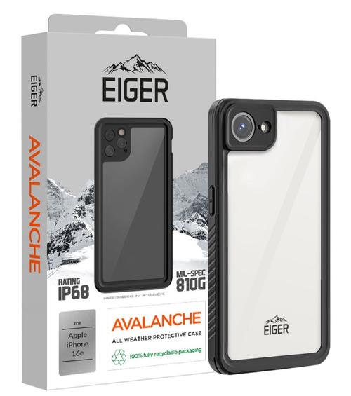 Husa Eiger Avalanche iPhone 16e, Negru 1 Husa Eiger Avalanche iPhone 16e, Negru