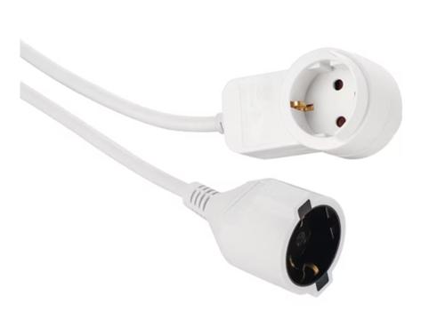 Prelungitor HAMA 133801, 1 priza, 3m (Alb) 1 Prelungitor HAMA 133801, 1 priza, 3m (Alb)