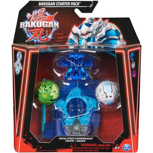 Set Bakugan Starter Pack - Hammerhead, Ventri, Smoke 1 Set Bakugan Starter Pack - Hammerhead, Ventri, Smoke