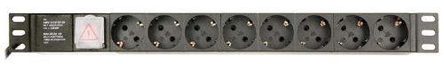 Prelungitor Gembird EG-PDU-014-C14, 8 prize, 3 m (Negru) 1 Prelungitor Gembird EG-PDU-014-C14, 8 prize, 3 m (Negru)