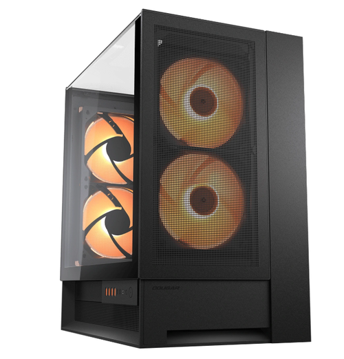 Carcasa Cougar OmnyX, Middle Tower, fara sursa (Negru)