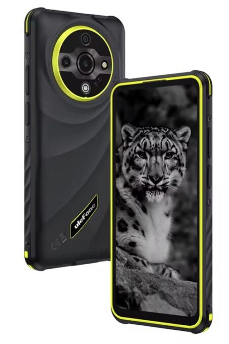 Telefon Mobil Ulefone Armor X31, Procesor MediaTek Helio G91, IPS LCD Capacitive Touchscreen 6.56, 6GB RAM, 128GB Flash, Camera Tripla 48+20+2 MP, Wi-Fi, 4G, Dual SIM, Android (Negru/Verde)