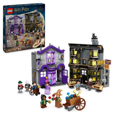 LEGO® Harry Potter™ - Magazinul de baghete Ollivander si magazinul de haine al lui Madam Malkin 76439, 744 piese 1 LEGO® Harry Potter™ - Magazinul de baghete Ollivander si magazinul de haine al lui Madam Malkin 76439, 744 piese