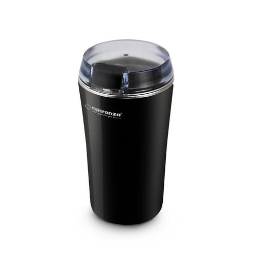 Rasnita cafea ESPERANZA Ristretto EKC008K, capacitate 70g, inox, 17cm inaltime (Negru) 1 Rasnita cafea ESPERANZA Ristretto EKC008K, capacitate 70g, inox, 17cm inaltime (Negru)