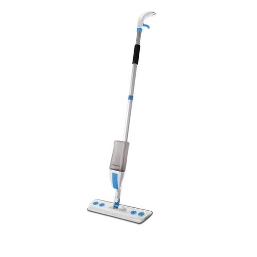 Mop cu spray Esperanza Perfect Clean 96401, microfibra, rezervor 600ml (Alb/Albastru) 1 Mop cu spray Esperanza Perfect Clean 96401, microfibra, rezervor 600ml (Alb/Albastru)