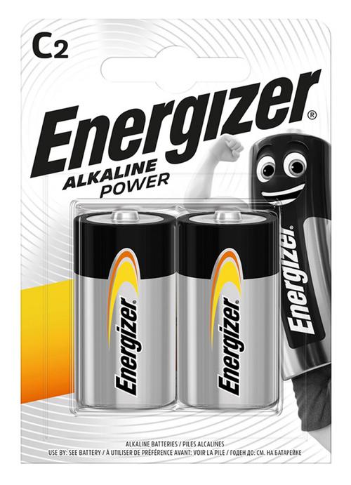 Baterii alkaline C Energizer, LR14, 2 buc/set 1 Baterii alkaline C Energizer, LR14, 2 buc/set