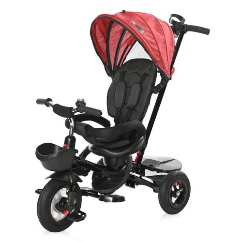 Tricicleta pentru copii Zippy Air, control parental, 12-36 luni (Negru/Rosu) 1 Tricicleta pentru copii Zippy Air, control parental, 12-36 luni (Negru/Rosu)