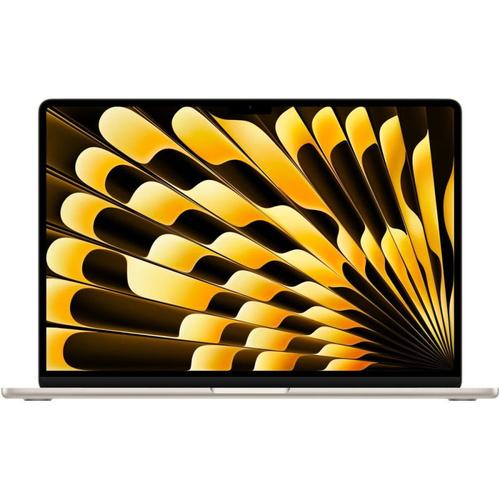 Laptop Apple MacBook Air 15 (Procesor Apple M4 (10-core CPU), 15.3inch Liquid Retina, 16GB, 256GB SSD, Apple M4 10-core GPU, Mac OS, Layout INT, Auriu)