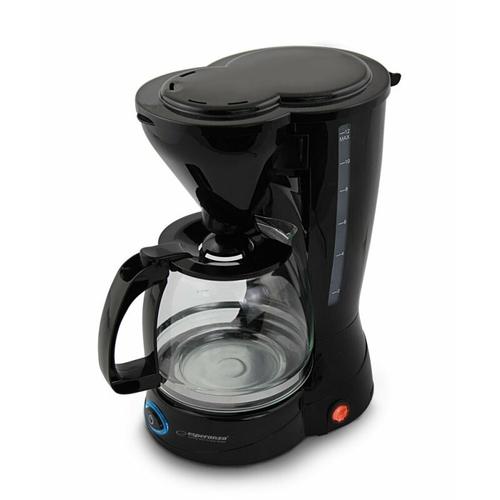 Cafetiera Esperanza Liberica EKC009, 800W, 1.5L (Negru)